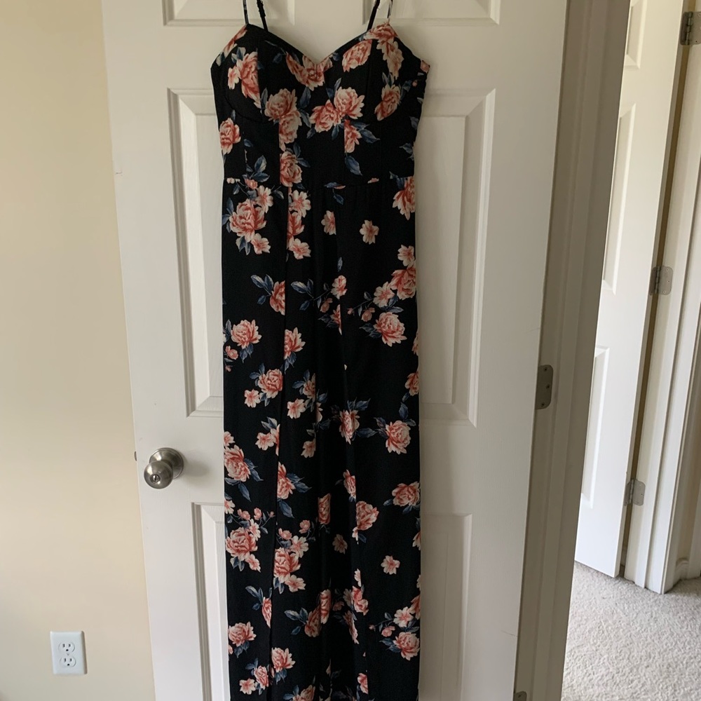Split leg jumpsuit
